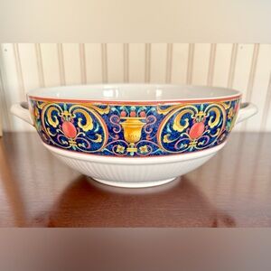 Pfaltzgraff Japan Mazarine Porcelain Serving Bowl 8.5”